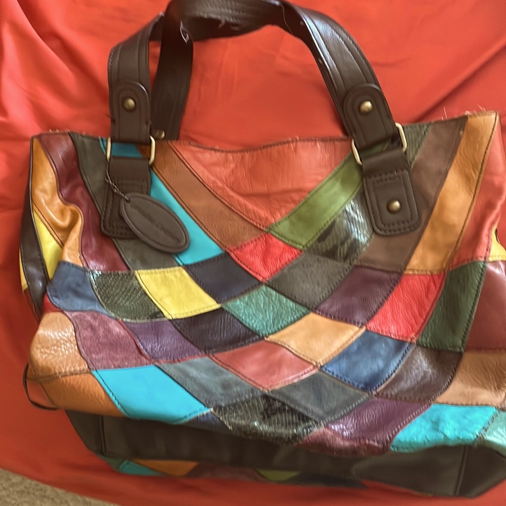 Wisdoms leather purse